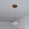 Ekena Millwork Cole PVC Ceiling Medallion (Fits Canopies up to 4 1/4"), Brght Coat Copper, 10"OD x 3 1/2"ID x 3/4"P CMP10COBCO - alternate 10